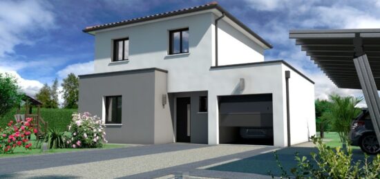 Maison neuve à Saussenac, Occitanie